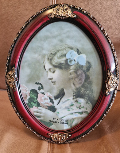 Baroque victorian oval frame - oval,
