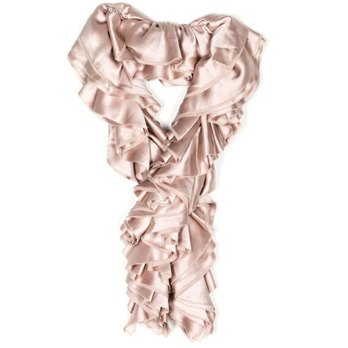 Gucci draped silk scarf - draped,