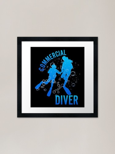 Commercial diver scuba diving - commercial,