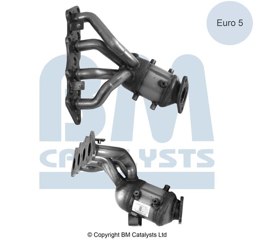 Catalytic converter manifold - catalytic,