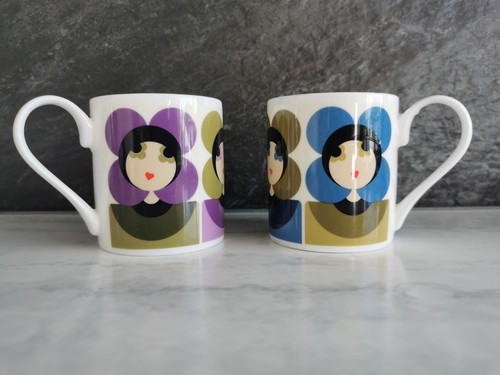 Orla kiely bone - china, luna