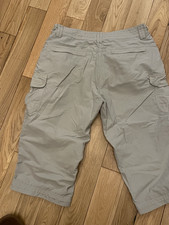Peter Storm Women Detachable 3/4 Or Shorts Hiking Beige Trousers Regular Size 12