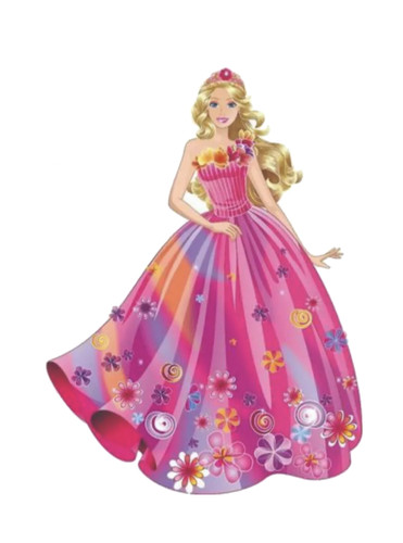 6 pre cut barbie - 3",4",5",6",