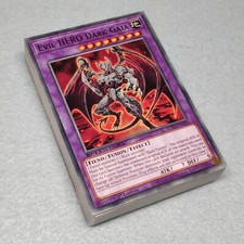 Yugioh GX Supreme King Jaden 44 Card Deck Elemental Evil HERO Dark Gaia NM