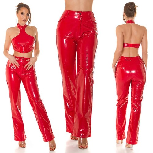 Women straight leg trousers - straight,