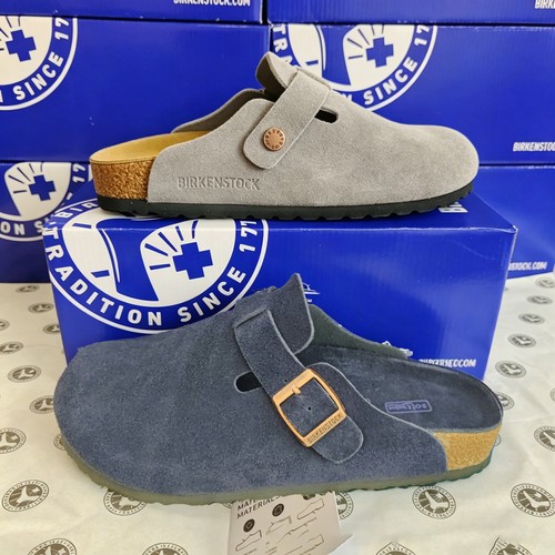 Birkenstock taupe suede - taupe,