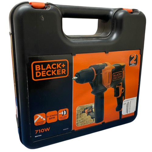 Black and decker drill - black,