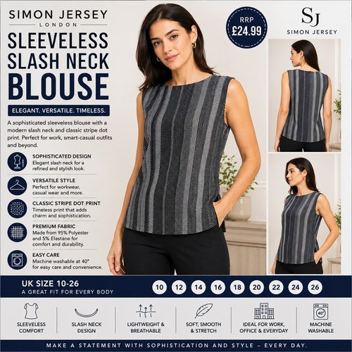 Womans ladies black blouse top - womans,
