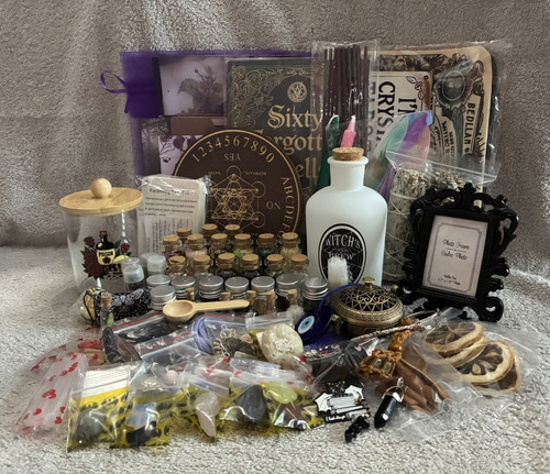Witch kit crystal candle - kit,