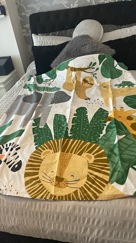 Dunelm jungle animals - jungle, cot