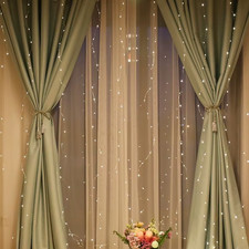 6X3M/3X3M Curtain Garland on