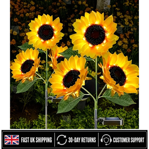 Flower sunflower solar - 9-flower,