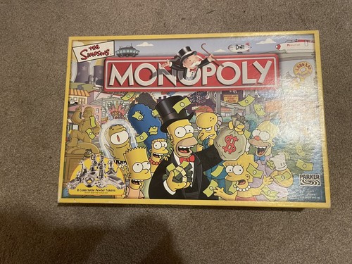 Hasbro the simpsons monopoly - hasbro,