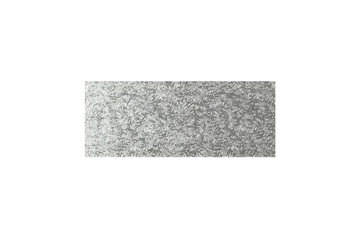 Silver yule log cake - silver,