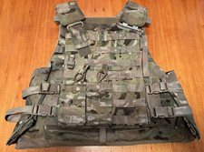 BRITISH ARMY VIRTUS SCALABLE VEST MTP BODY ARMOUR VEST SIZE MEDIUM USED
