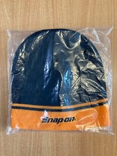 Snap-On Tools Genuine Black and Orange Embroidered Beanie Hat New