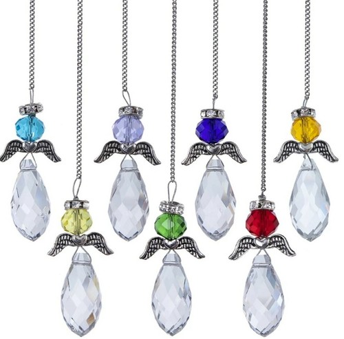 Small crystal guardian - crystal, angel