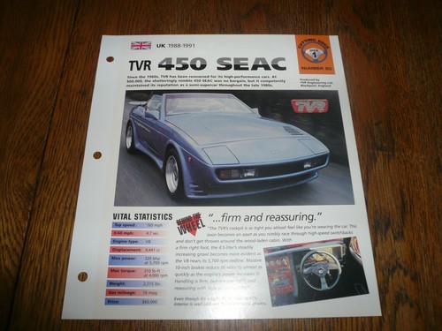 1991 tvr 450 - tvr, imp