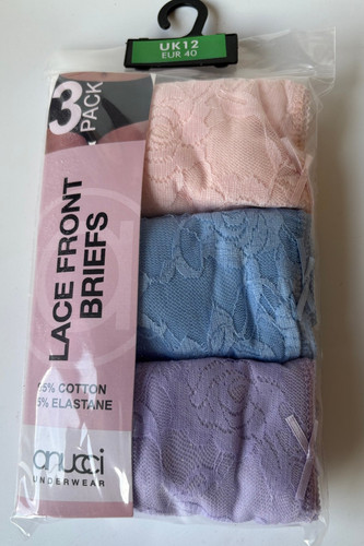 Pack ladies lace front - of,