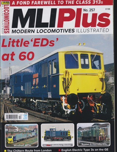 Modern locomotives illustrated - modern,