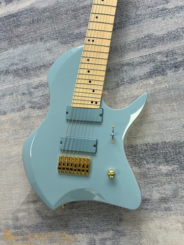 String blue electric - blue, guitar