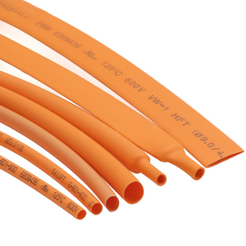 Orange heat shrink 1 - shrink, 2