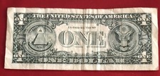 Us Dollar Bill 2001 D 75958329A Washington DC
