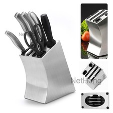 Stainless Steel Knife Block