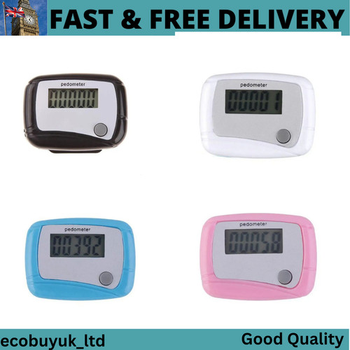 Lcd clip pedometer - lcd, step