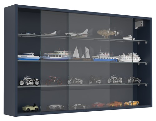 Hanging display cabinet - , wall