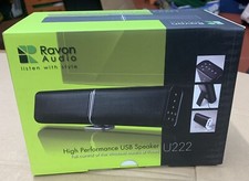 Ravon USB Soundbar Speakers For Laptops• Notebook • LESS THAN 1/2 PRICE OFFER •