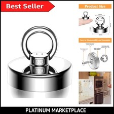 Compact Round Fishing Magnet