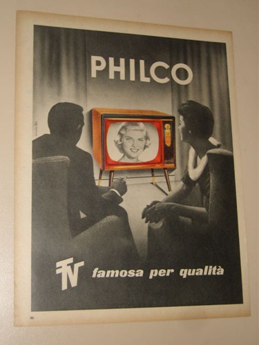 Philco television 1950s - television, =