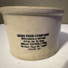 Acme Feed Company Stoneware