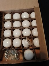 17 White Ceramic Knobs Door