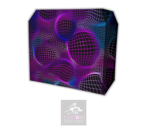 Music gradient grid lycra - music,