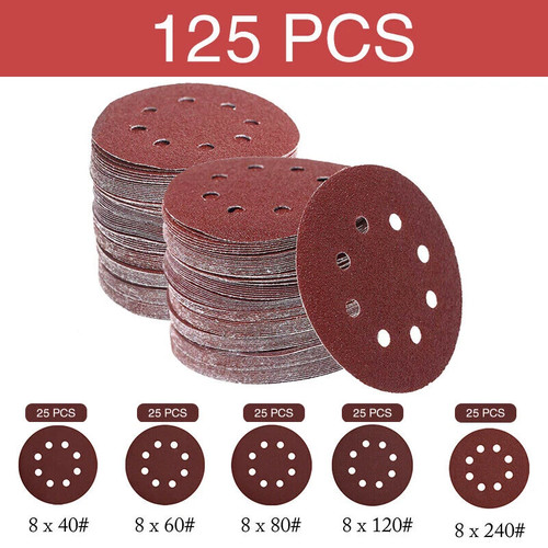 125pcs 125mm 8 - -, 5"