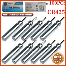 10-100PCS CR425 Fishing Float Batteries 3.6V Luminous Night Light