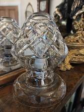 Beautiful Quality Vintage Crystal Table Lamp with Inline Switch 21 cm Tall
