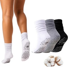 YSFVNP 4PCS Slouch Socks for