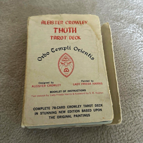 Aleister crowley thoth tarot - aleister,