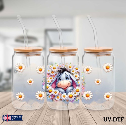 Eeyore floral dtf - floral,