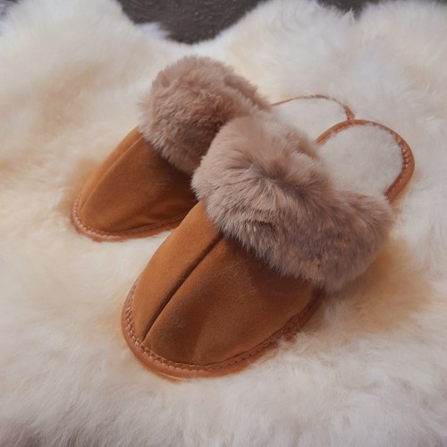 Ladies leather suede - leather,