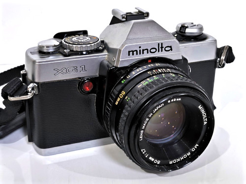 Minolta 35mm film slr - xg-1,