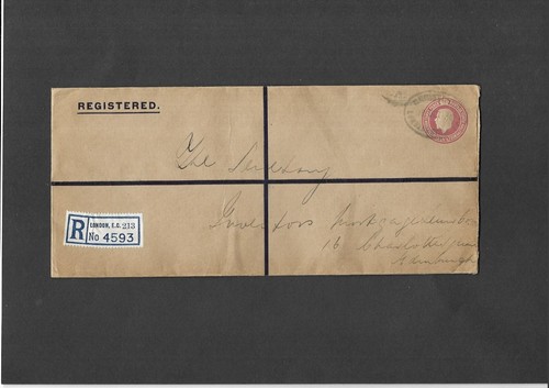 Postal stationery sto kgv - gb,
