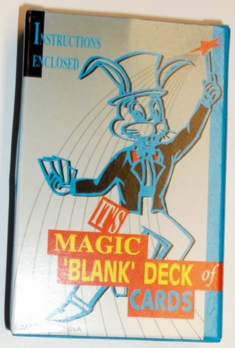 Blank stripped deck magic - deck,