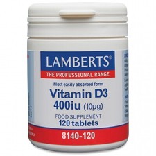 Lamberts Vitamin D3 400iu