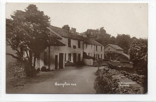 Bampton cumberland postcard - cumberland,