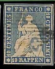 94995ac switzerland stamp - 94995ac,