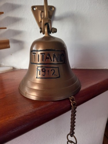 Brass titanic ship - titanic,